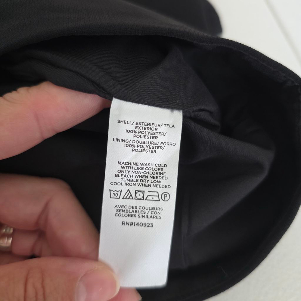 Women's LOFT Black Mini Skirt Size 0 - Picture 6 of 8